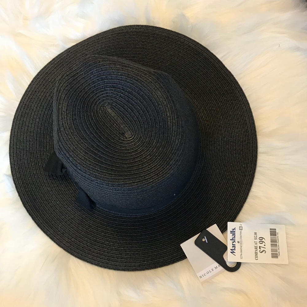 Floppy Black Sun Hat